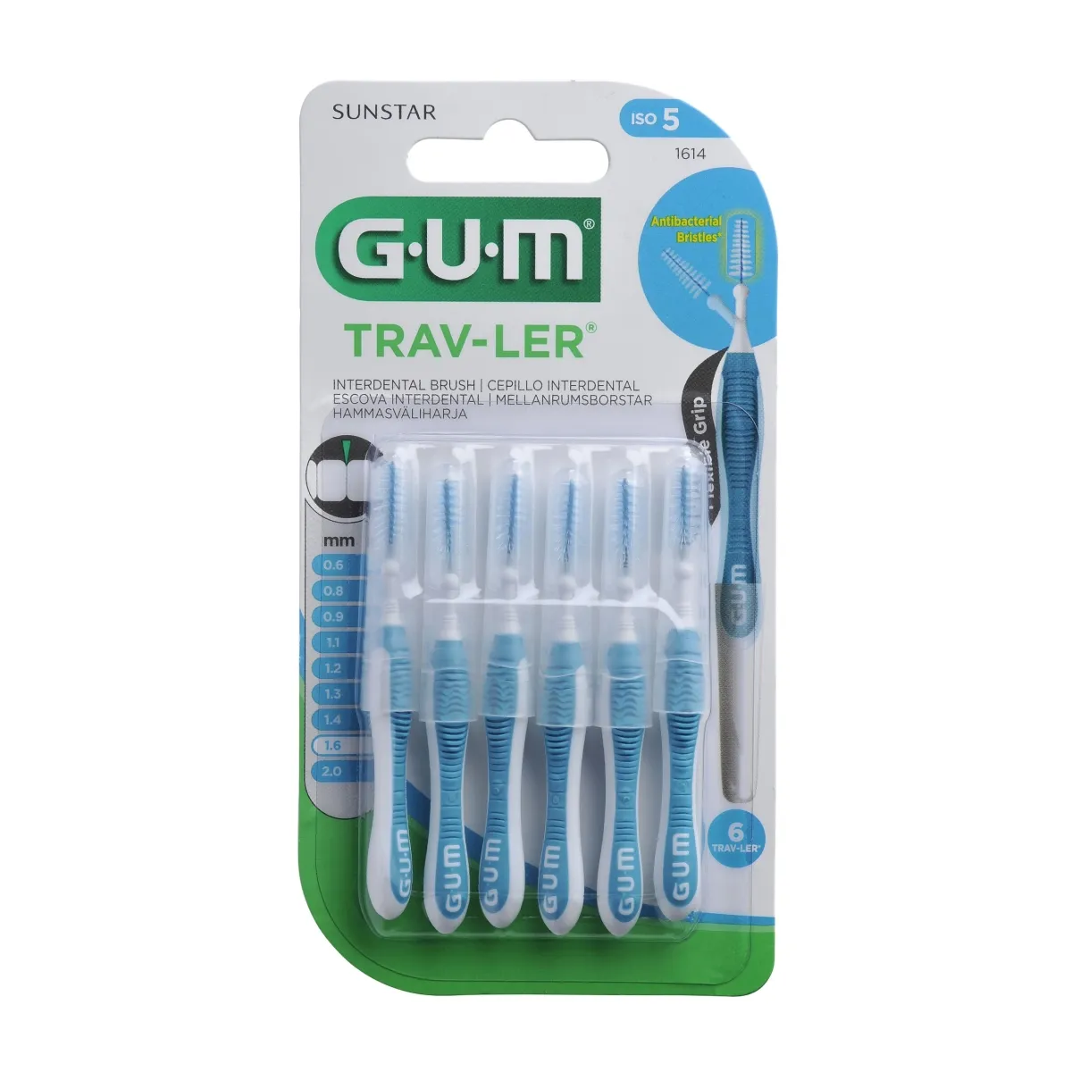 GUM HAMBAVAHEHARI TRAV-LER KOONUS 1,6MM N6 - Tootepilt