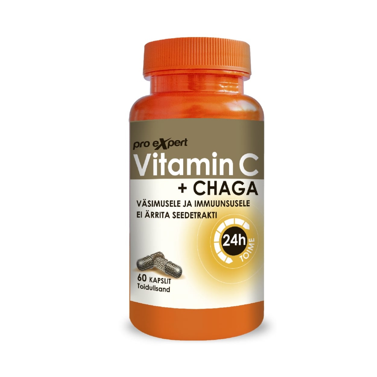 VITAMIN C PRO EXPERT + CHAGA KAPSLID N60 - Tootepilt
