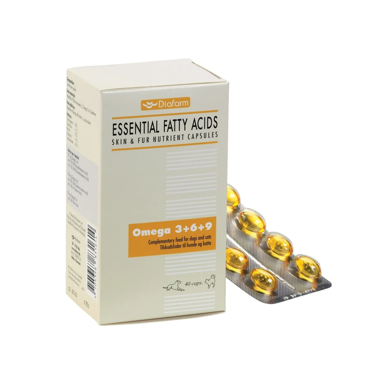 Diafarm Omega 3+6+9 toidulisand koertele N40 - Tootepilt