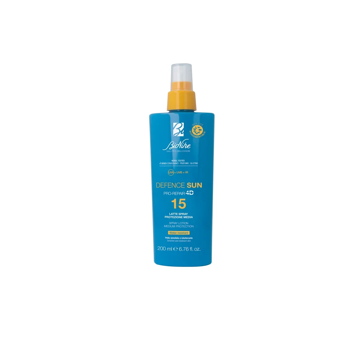BIONIKE SUN PÄIKESEKAITSESPREI 4D SPF15 200ML - Tootepilt