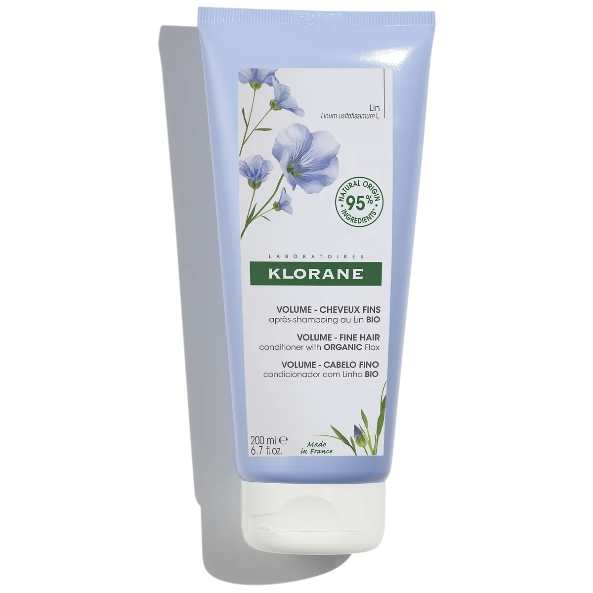 KLORANE JUUKSEPALSAM LINAEKSTRAKTIGA 200ML UUS - Tootepilt