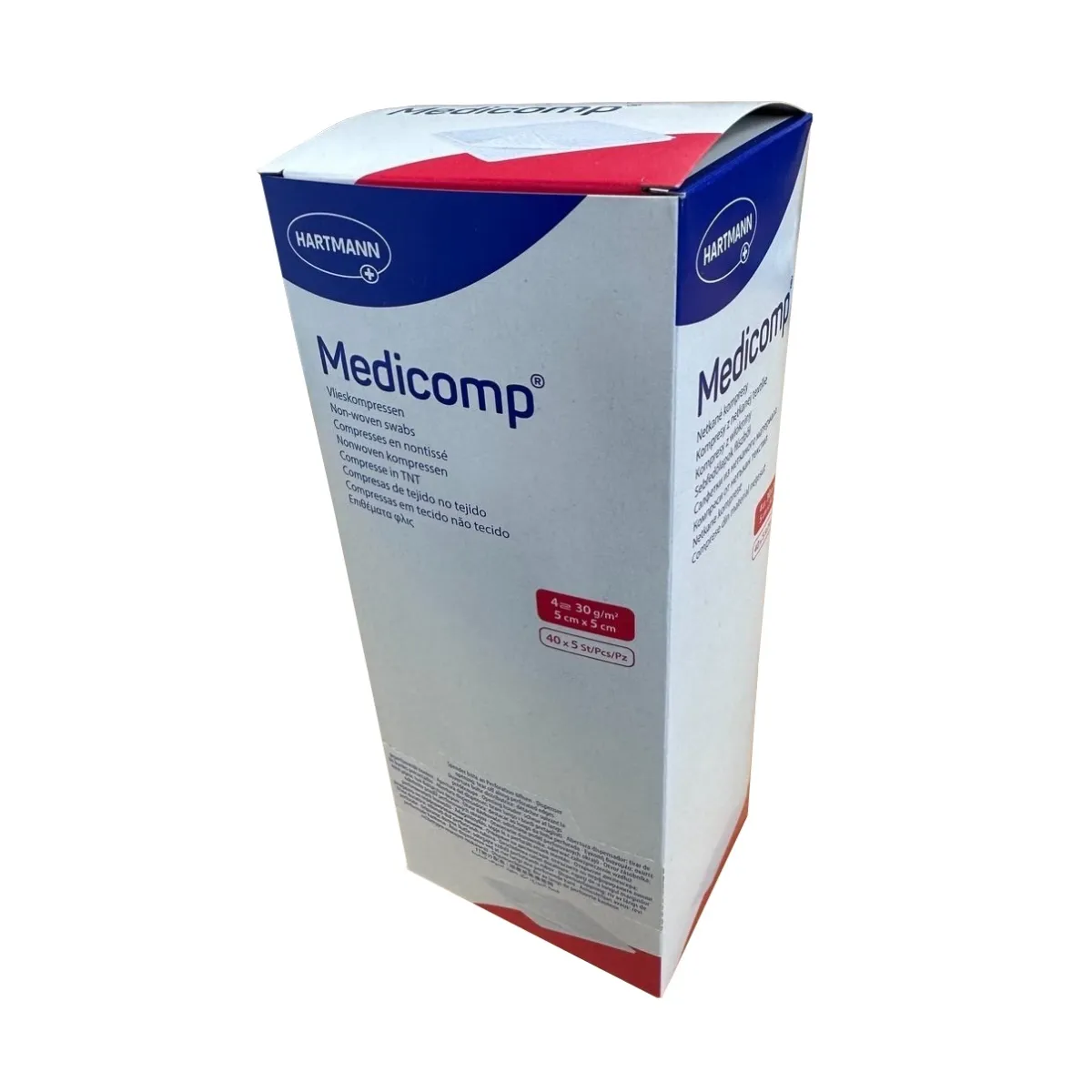MEDICOMP TAMPOONID STER 5X5CM N5X40 - Tootepilt