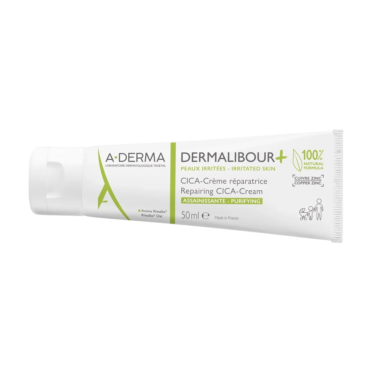 A-DERMA DERMALIBOUR+ CICA-KREEM TAASTAV 50ML - Tootepilt 1