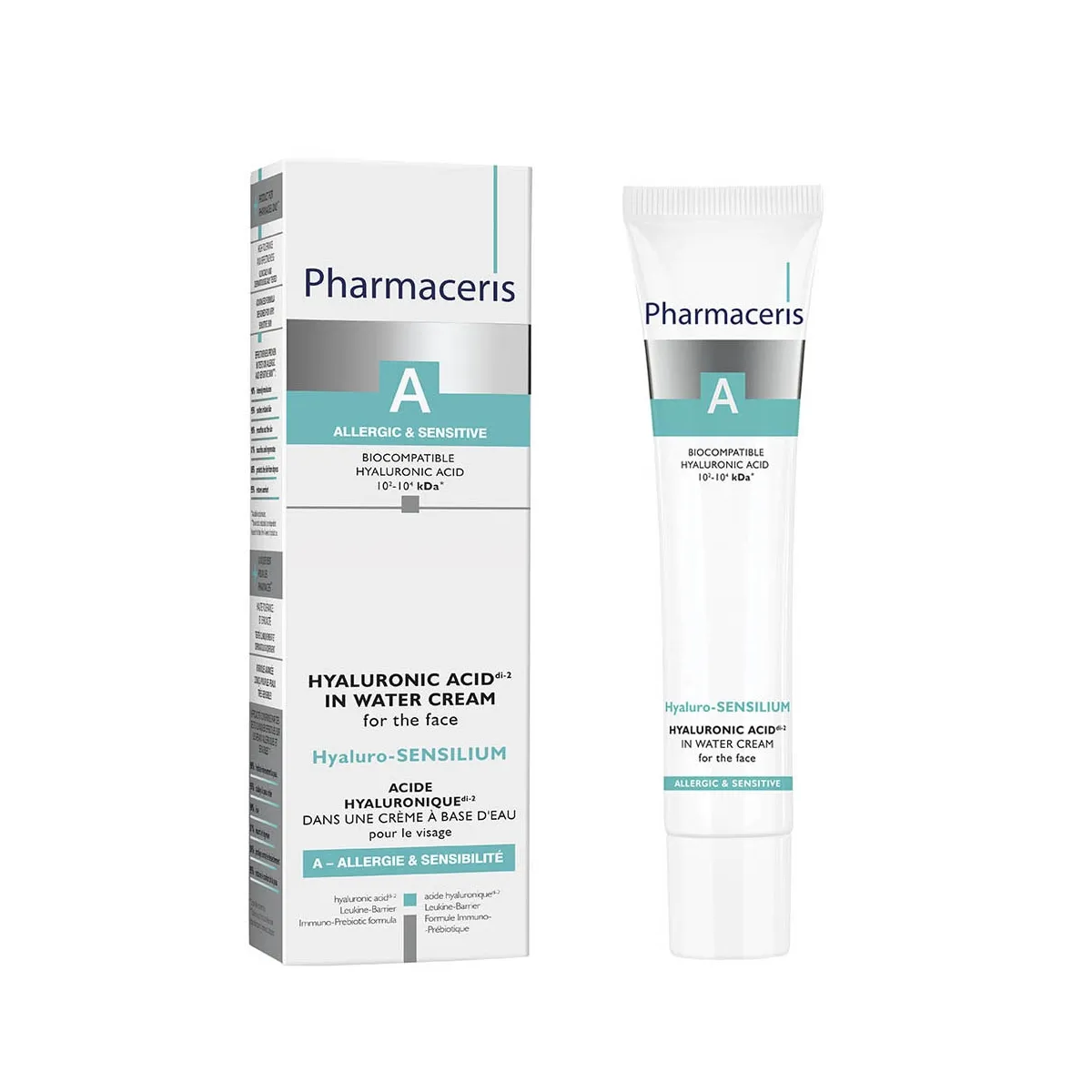 PHARMACERIS A HYALURO-SENSILIUM NÄOKREEM VEEPÕHINE 40ML - Tootepilt