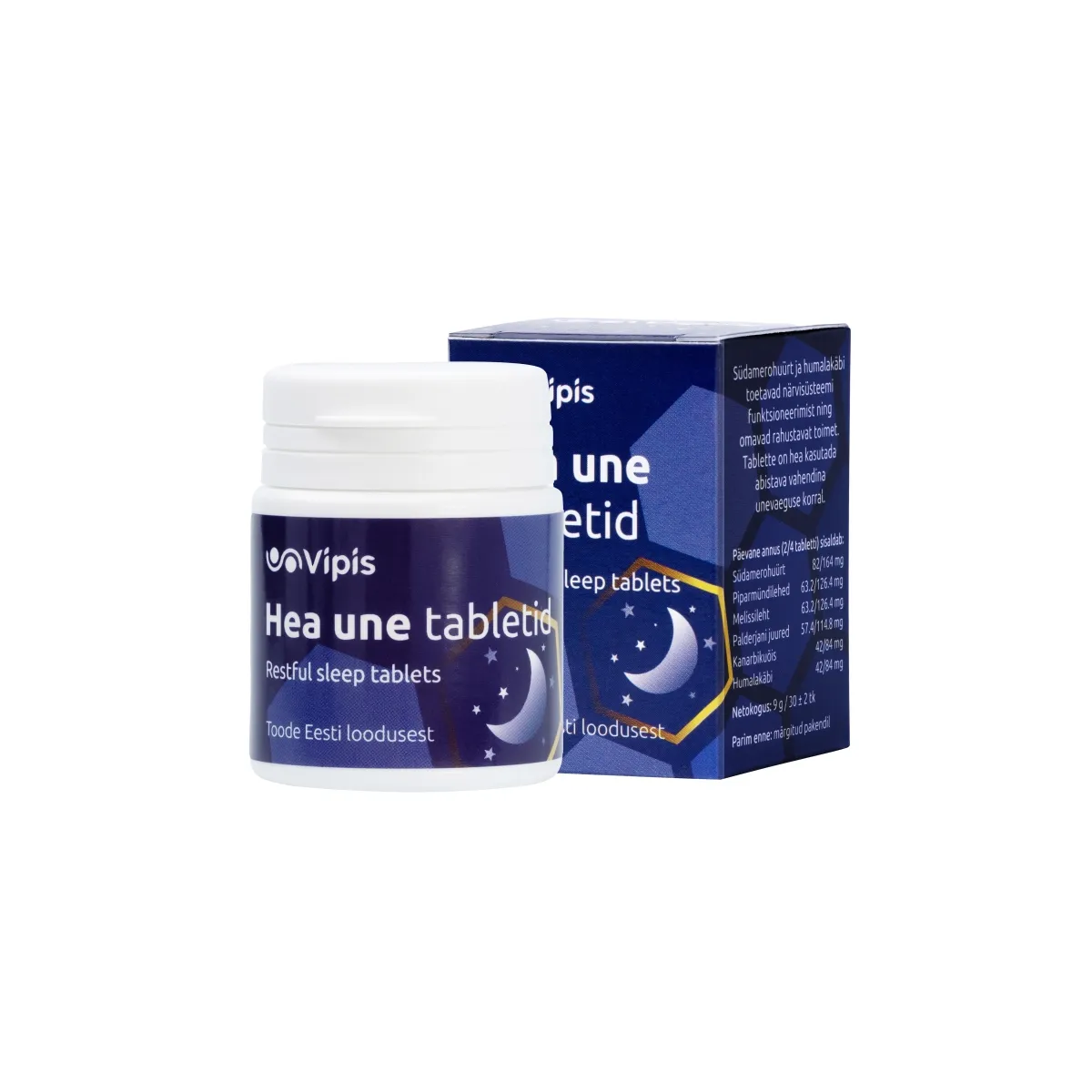 VIPIS HEA UNE TABLETID N30 - Tootepilt