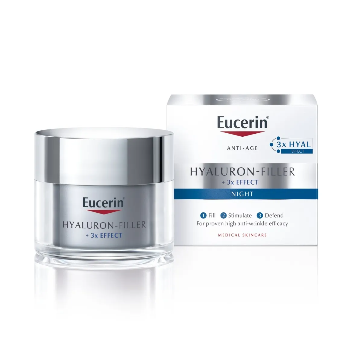EUCERIN HYALURON-FILLER ÖÖKREEM 50ML - Tootepilt