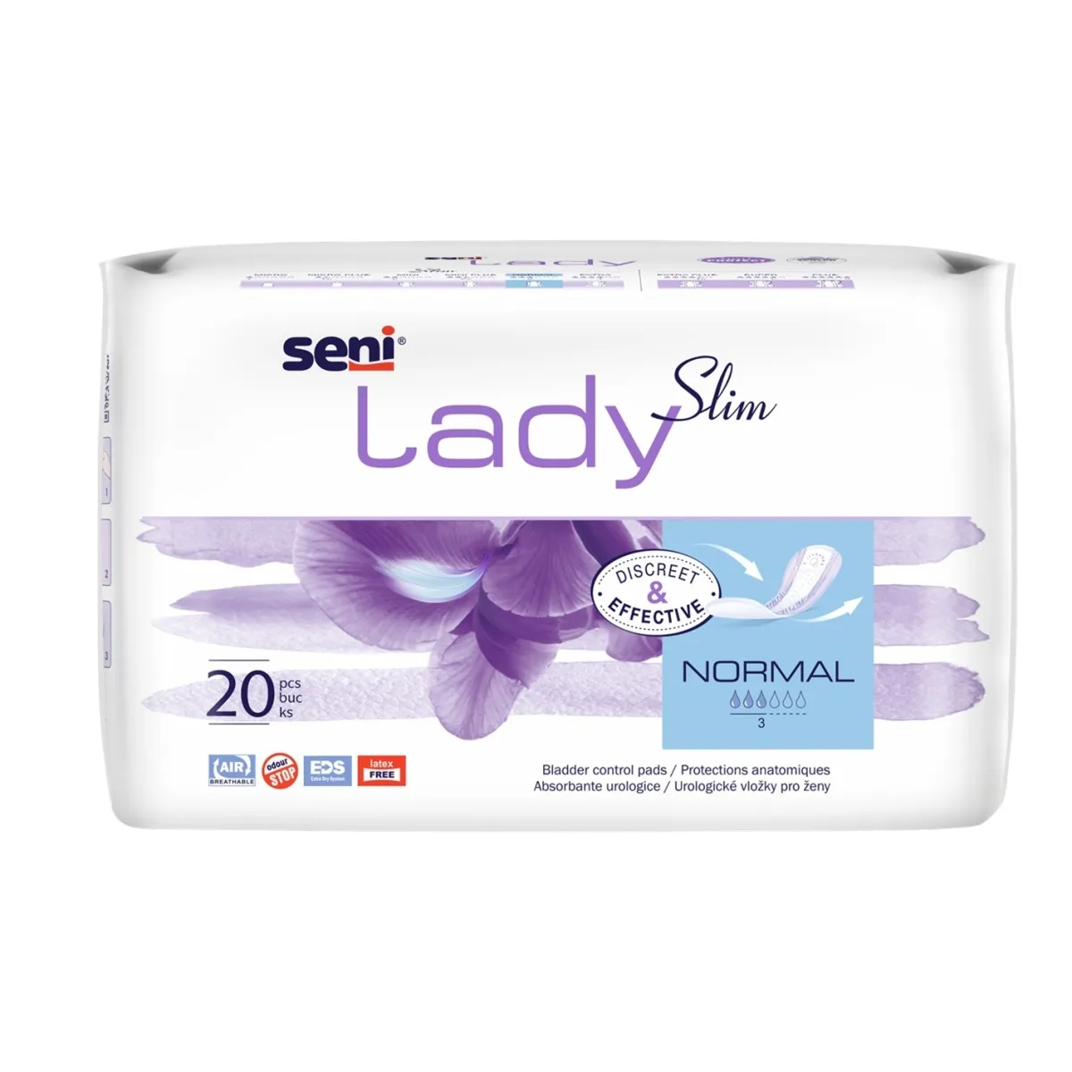 SENI LADY SLIM NORMAL URIINIPIDAM. SIDEMED 340ML N20 - Tootepilt