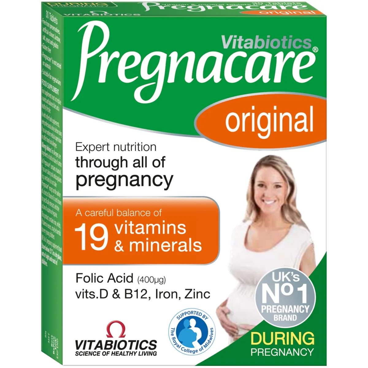 PREGNACARE TBL N30 - Tootepilt