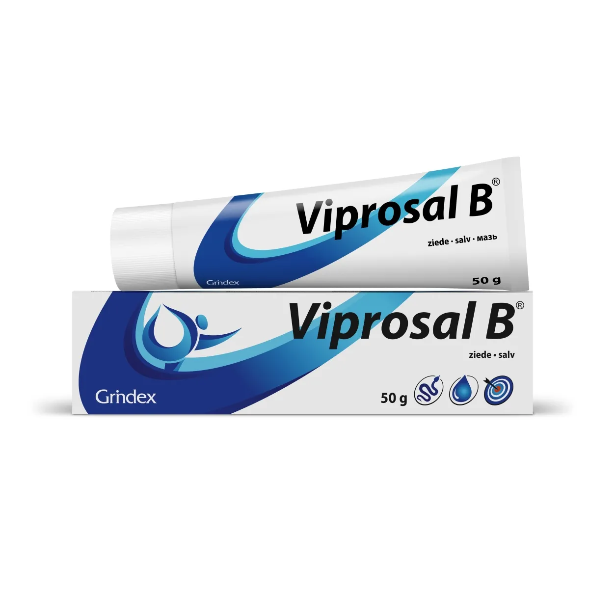 VIPROSAL B SALV 30+10+30MG+0,05TÜ/G 50G - Tootepilt 1