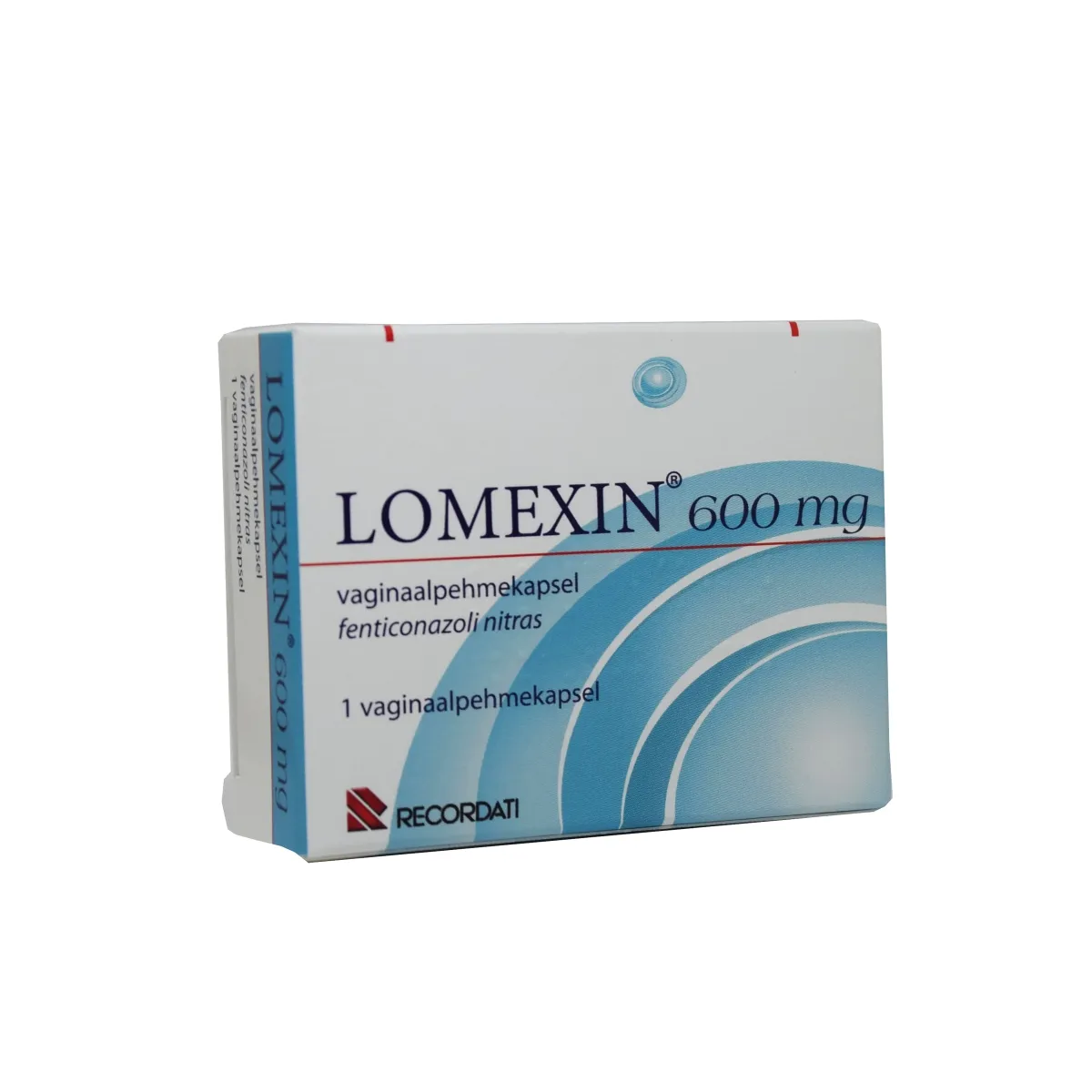 LOMEXIN VAGINAALPEHMEKAPSEL 600MG N1 (TML) - Tootepilt