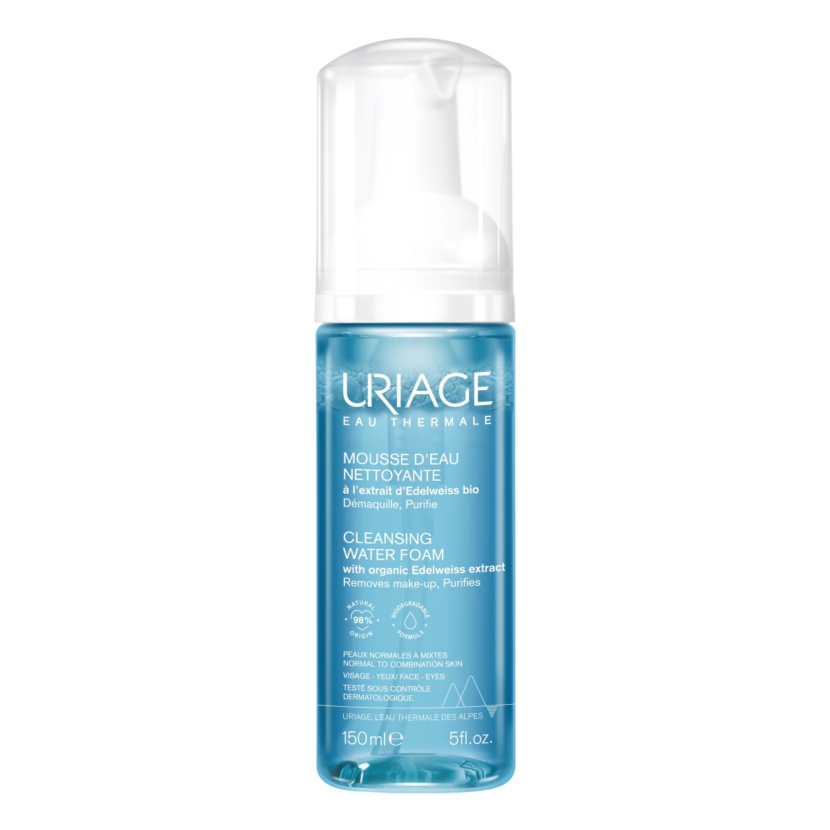 URIAGE NÄOPUHASTUSVAHT 150ML - Tootepilt