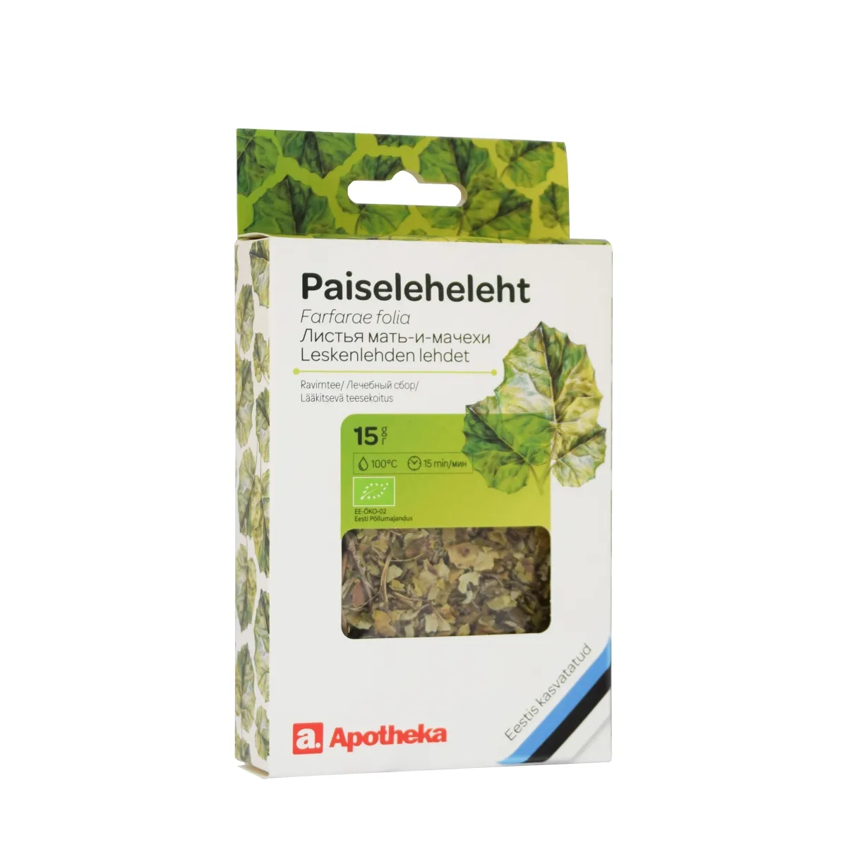 A. TEE PAISELEHELEHT 15G (KARP) - Tootepilt