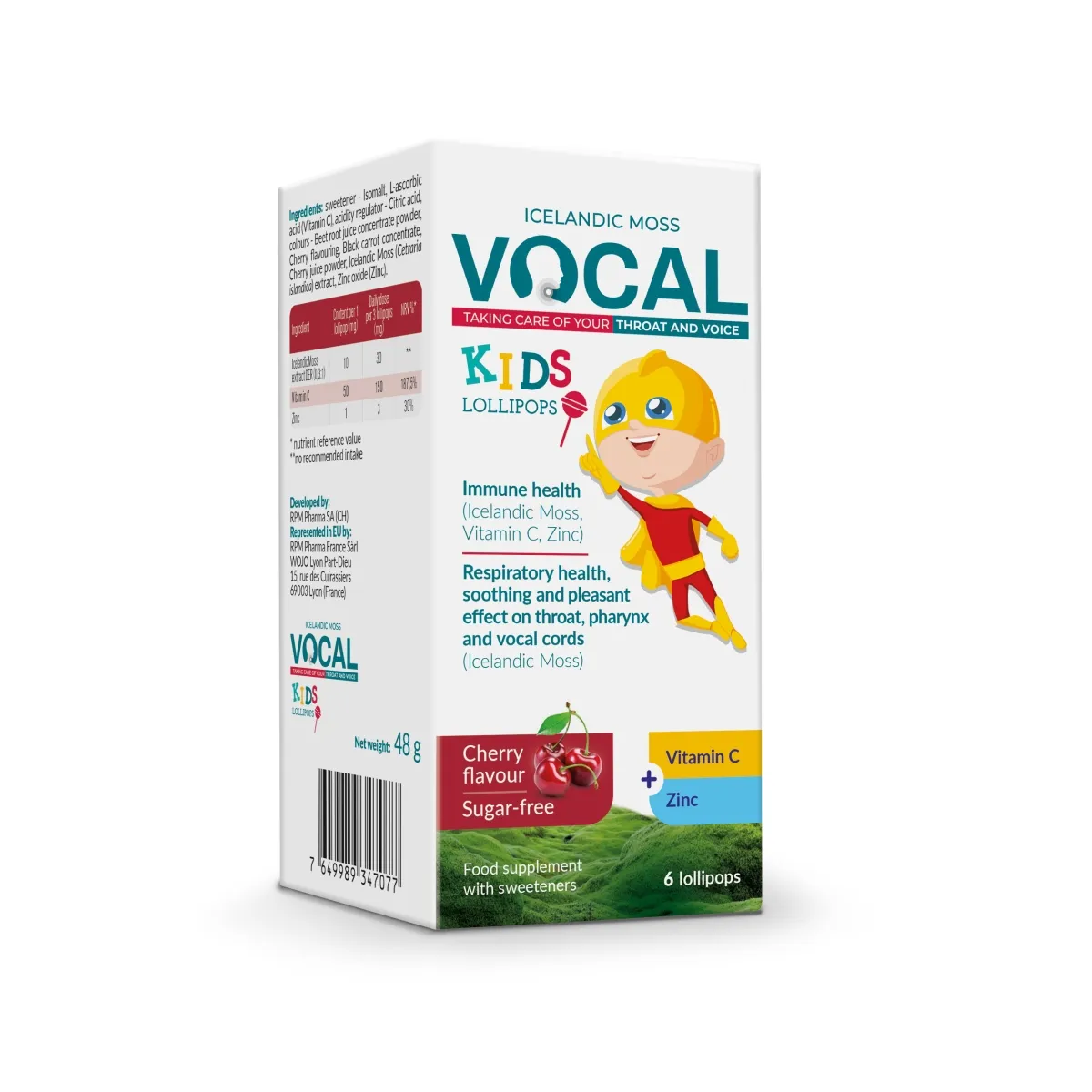 VOCAL KIDS PULGAKOMM KIRSIMAITSELINE N6 - Tootepilt