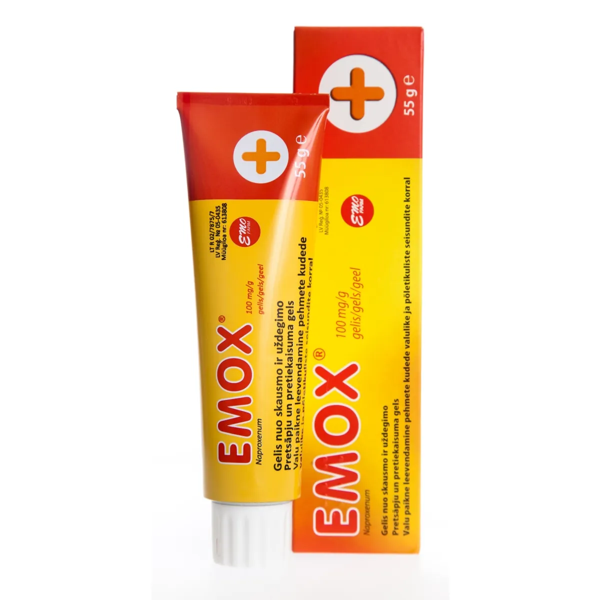 EMOX GEEL 100MG/G 55G - Tootepilt