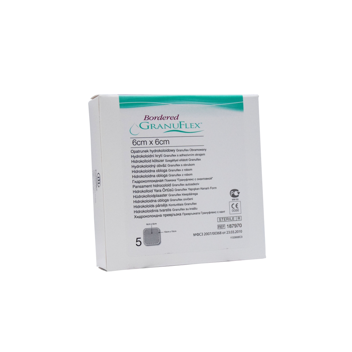 GRANUFLEX BORDERED PLAASTER 6X6CM N5 - Tootepilt