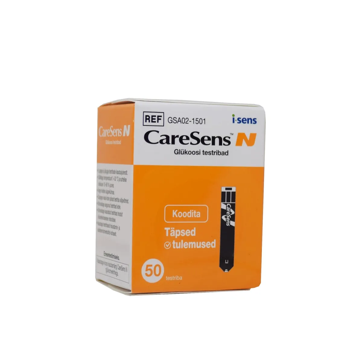 CARESENS N TESTRIBAD N50 - Tootepilt