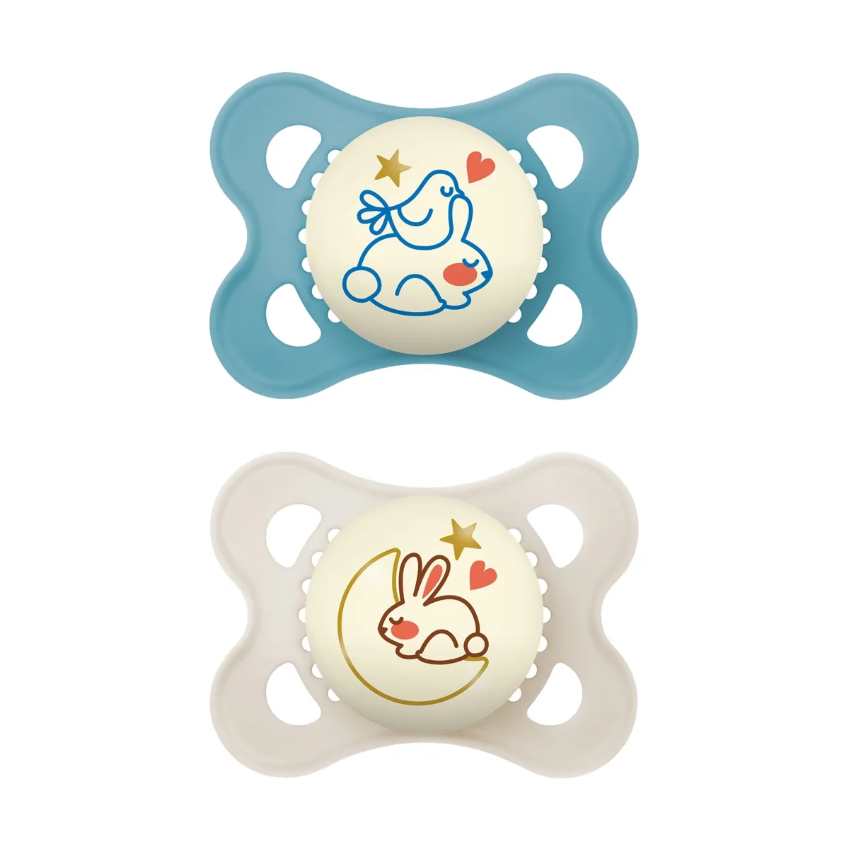 MAM HELENDAV ÖÖLUTT SILIK. 0-6 KUUD SININE N2 - Tootepilt