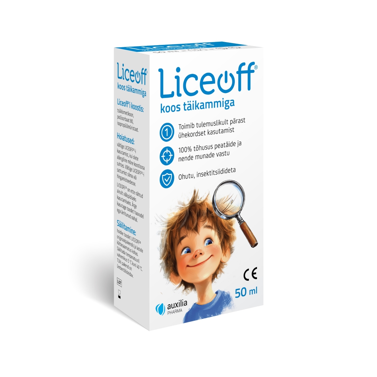 LICEOFF TÄIKAMMIGA 50ML - Tootepilt