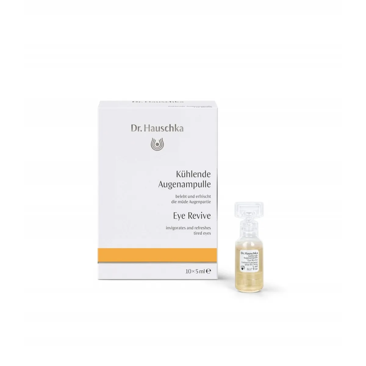 DR.HAUSCHKA VÄRSKENDAVAD SILMAKOMPRESSID 5ML N10 - Tootepilt