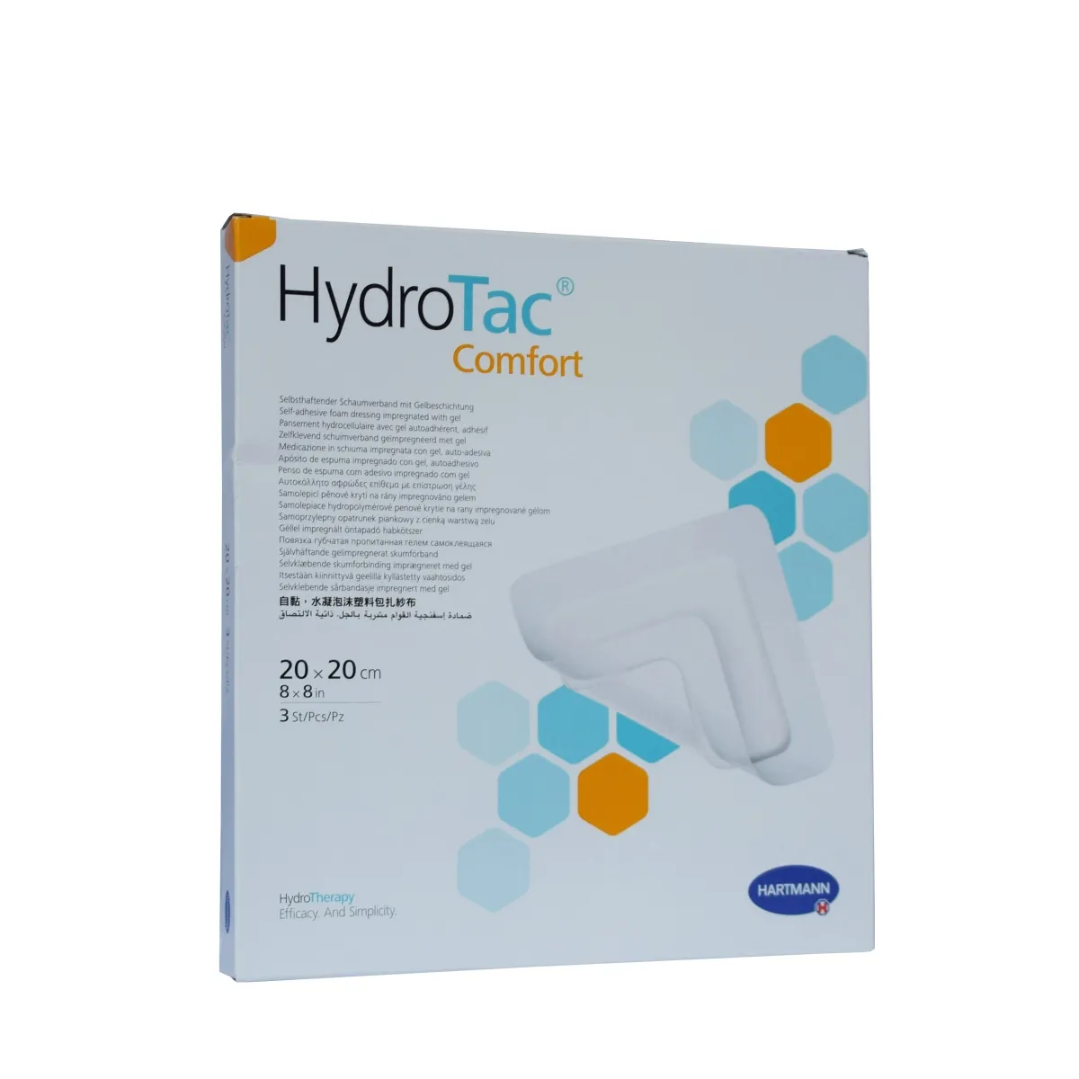 HYDROTAC COMFORT HAAVASIDE 20X20CM N3 - Tootepilt
