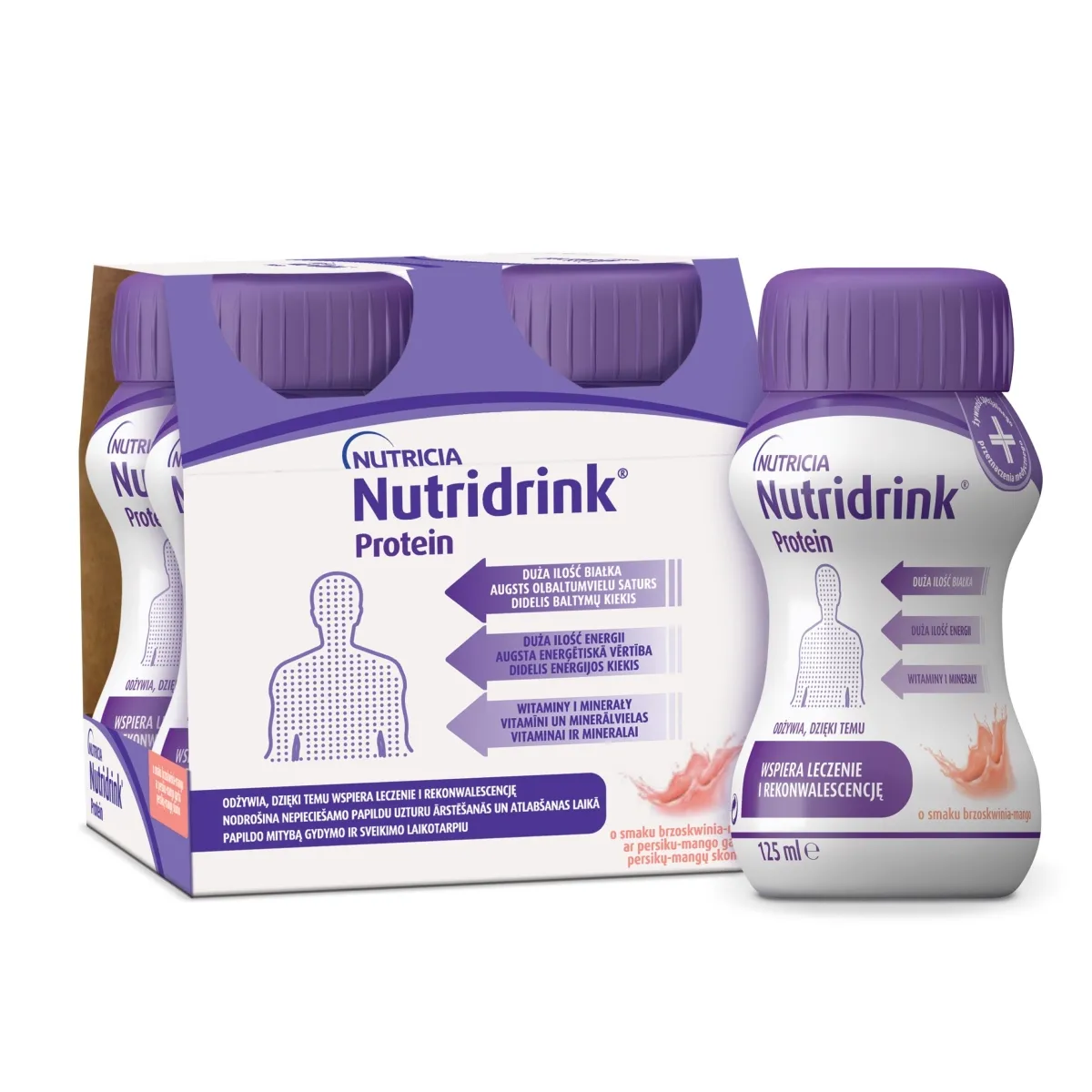 NUTRIDRINK PROTEIN 125ML N4 VIRSIKU-MANGOMAITSELINE - Tootepilt