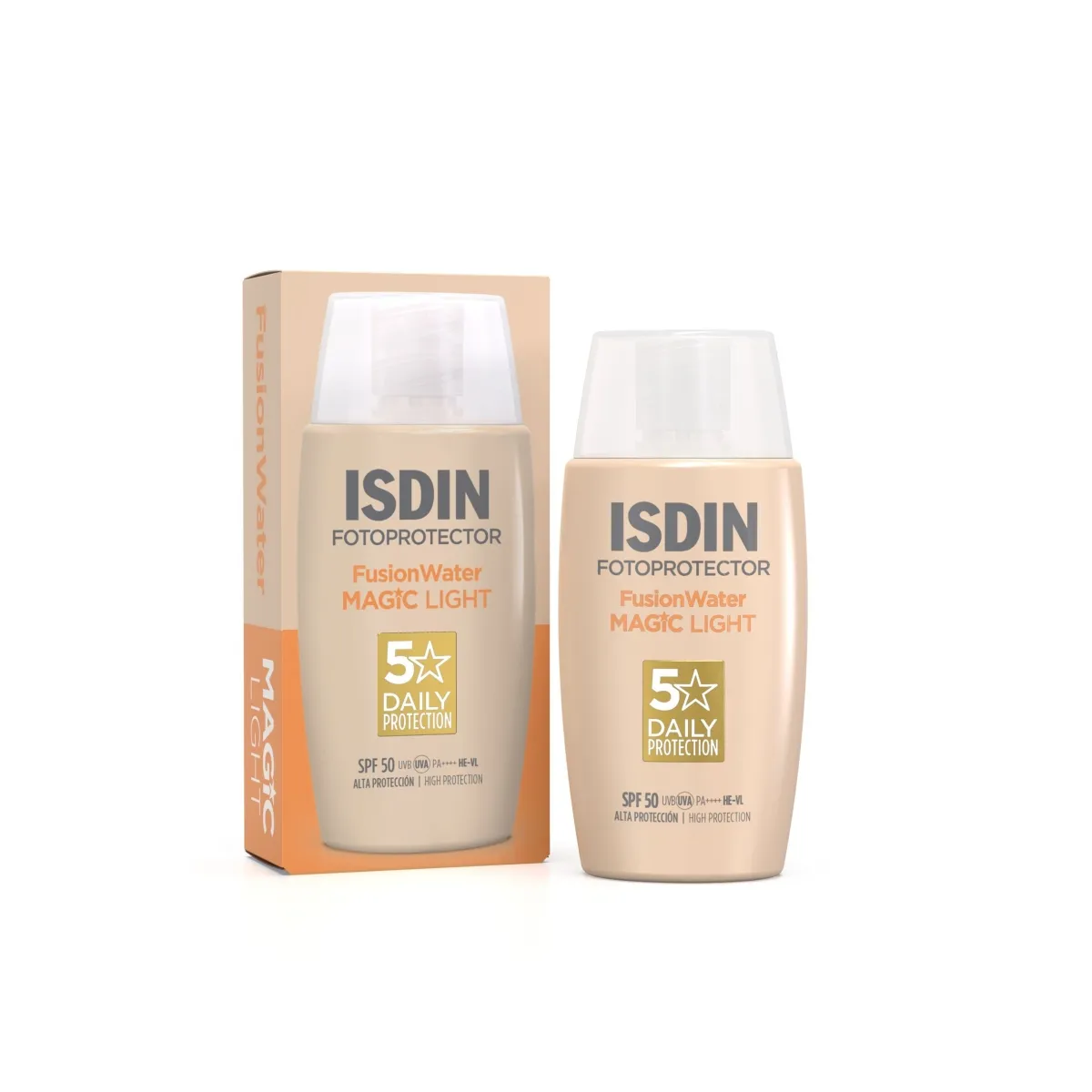 ISDIN SUN PÄIKESEKAITSEEMULSIOON MAGIC HELE SPF50 50ML - Tootepilt