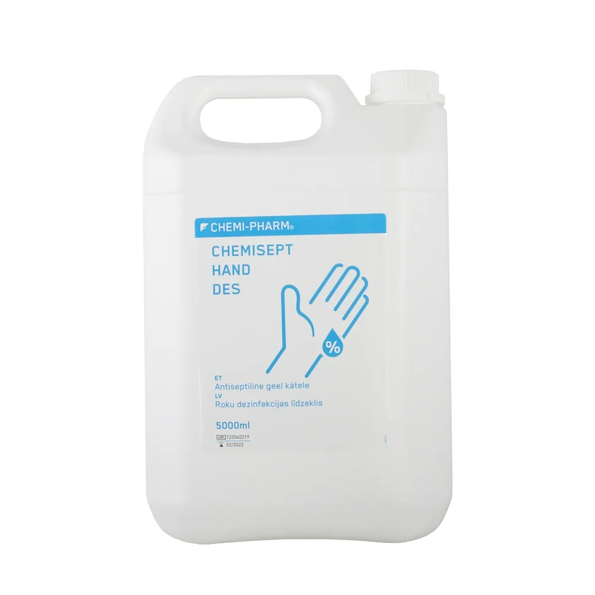 CHEMIPHARM CHEMISEPT HAND DES GEEL KÄTELE 5L - Tootepilt