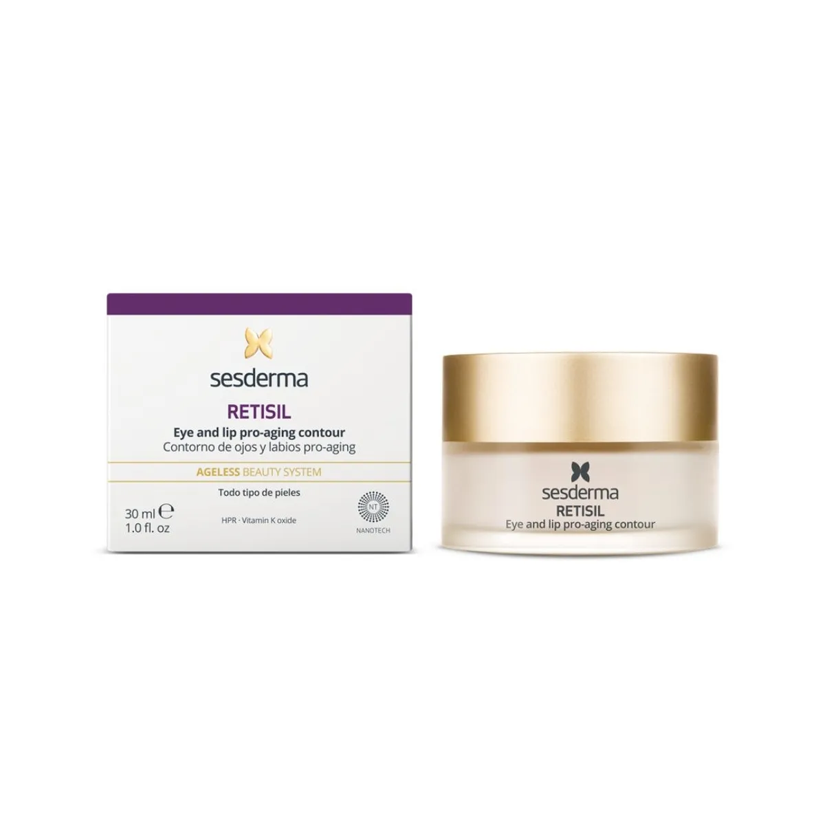 SESDERMA RETISIL KREEM SILMA-HUULEKONTUURIDELE 30ML - Tootepilt