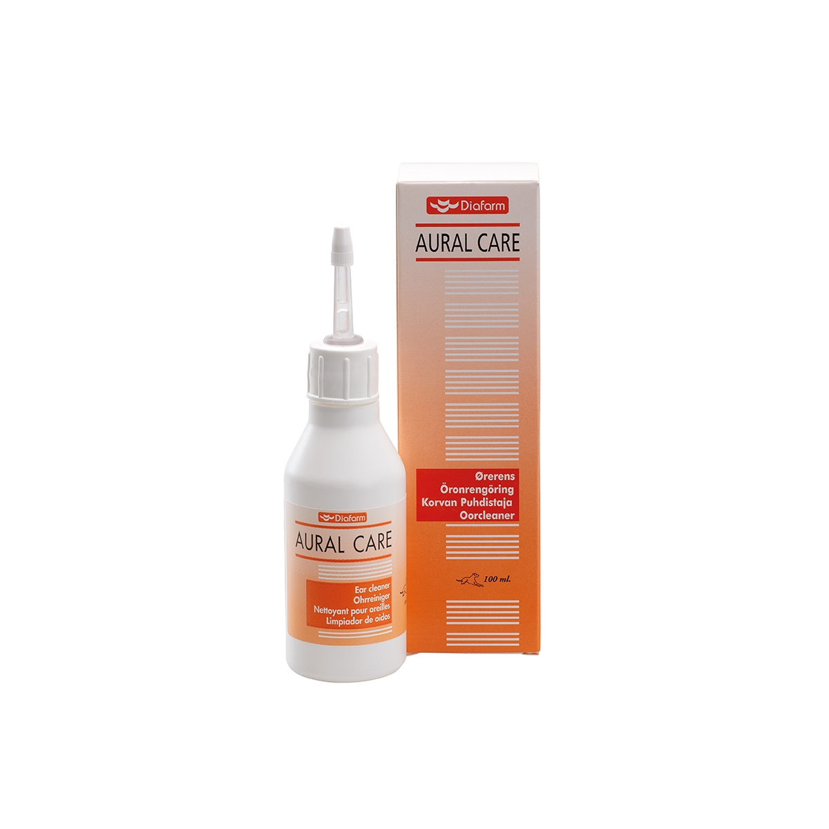 Diafarm kõrvapuhastusvahend koertele 100 ml - Tootepilt