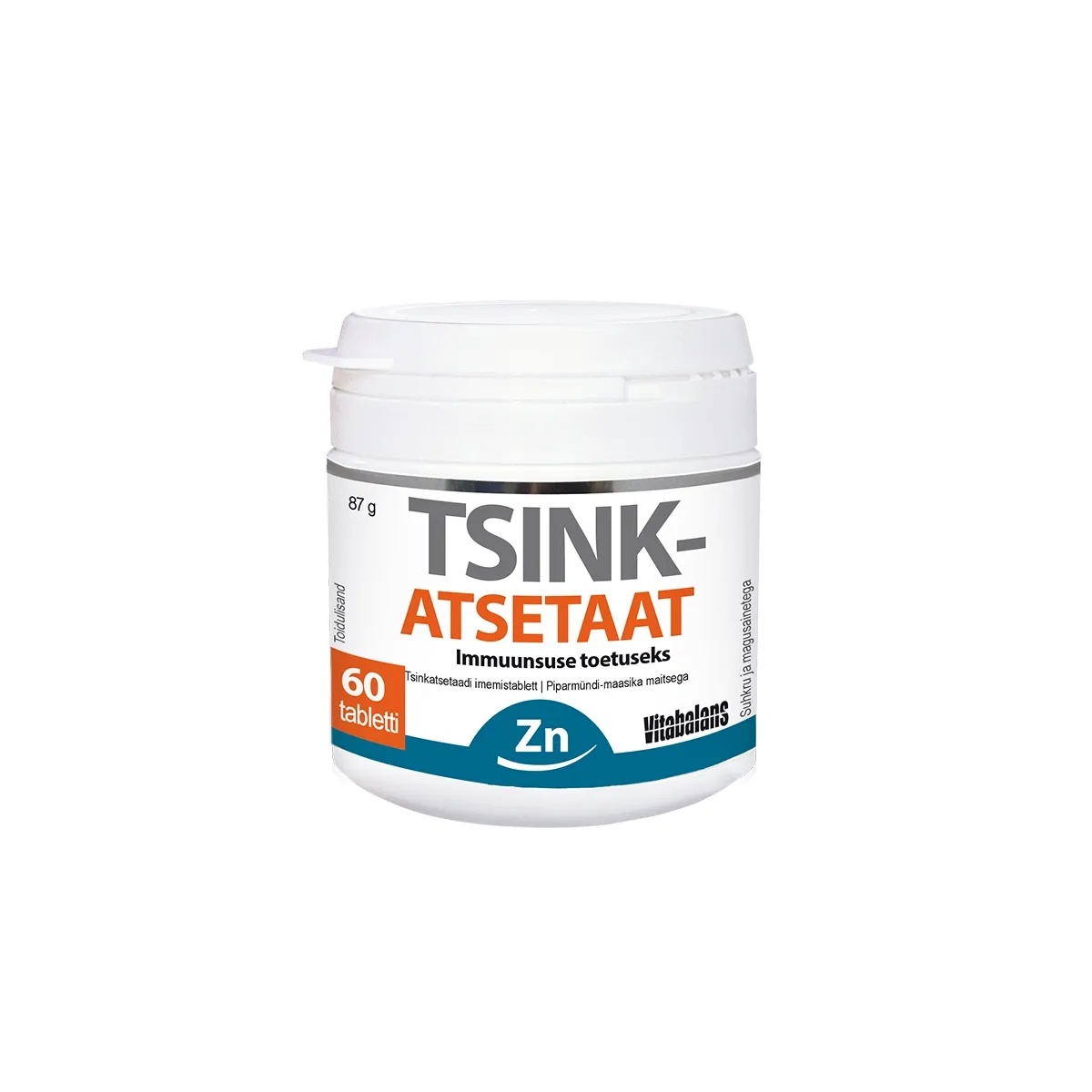 TSINKATSETAAT IMEMISTABLETID N60 - Tootepilt