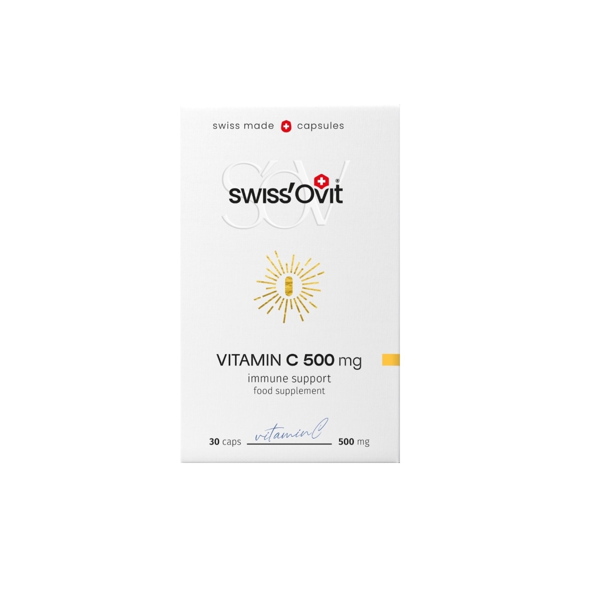 SWISSOVIT VITAMIIN C KAPSLID 500MG N30 - Tootepilt