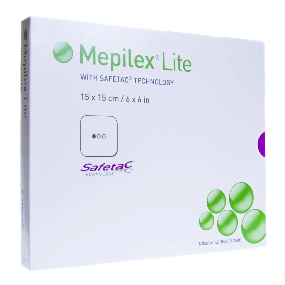 MEPILEX LITE SILIKOONHAAVAPADI STERIILNE 15X15CM N5 - Tootepilt