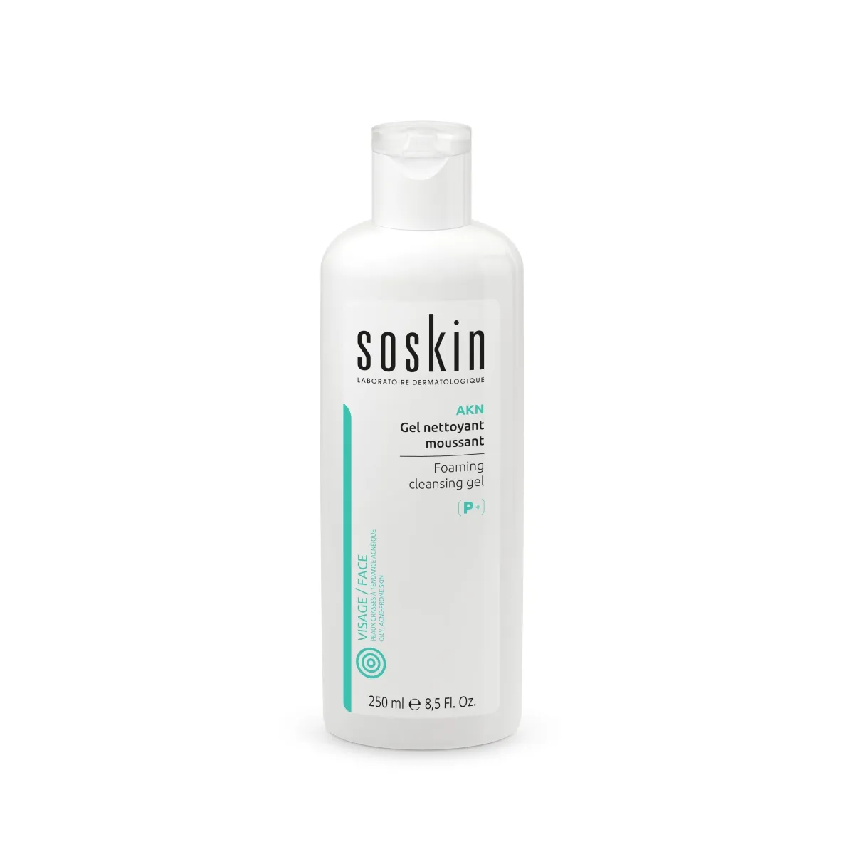 SOSKIN PARIS AKN PUHASTUSGEEL 250ML - Tootepilt