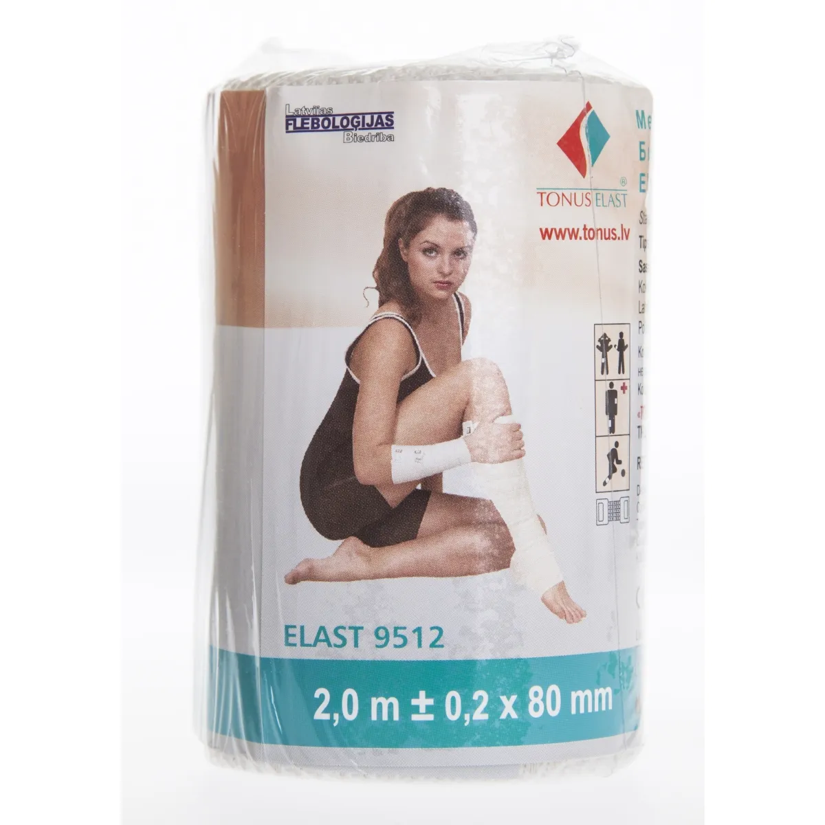 ELASTIKSIDE 8CMX2M (KESKMISELT VENIV) - Tootepilt