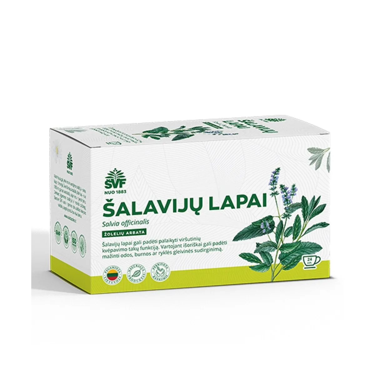 AEDSALVEILEHED (SALVIAE FOLIA) 1,5G N24 - Tootepilt