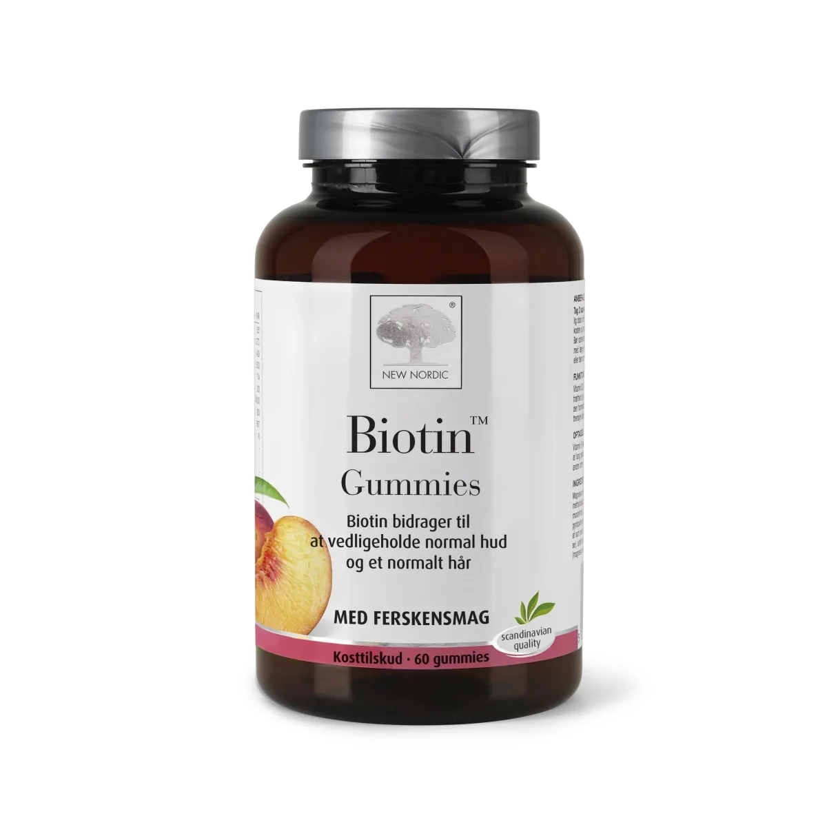 NEW NORDIC BIOTIN GUMMIES N60 - Tootepilt