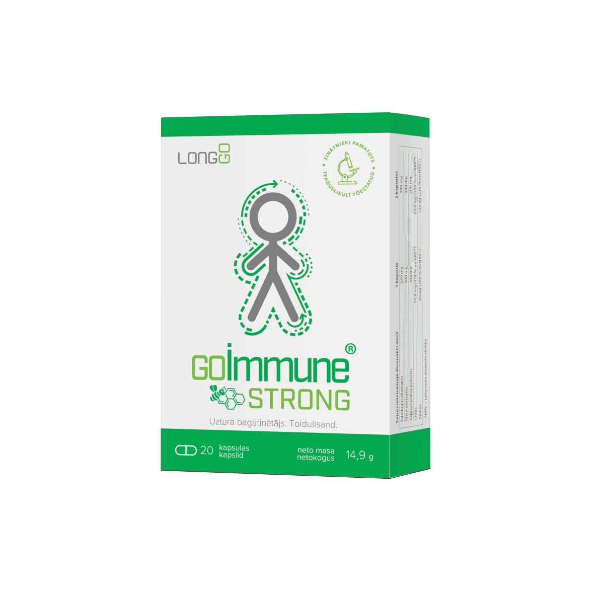 GOIMMUNE STRONG KAPSLID N20 - Tootepilt