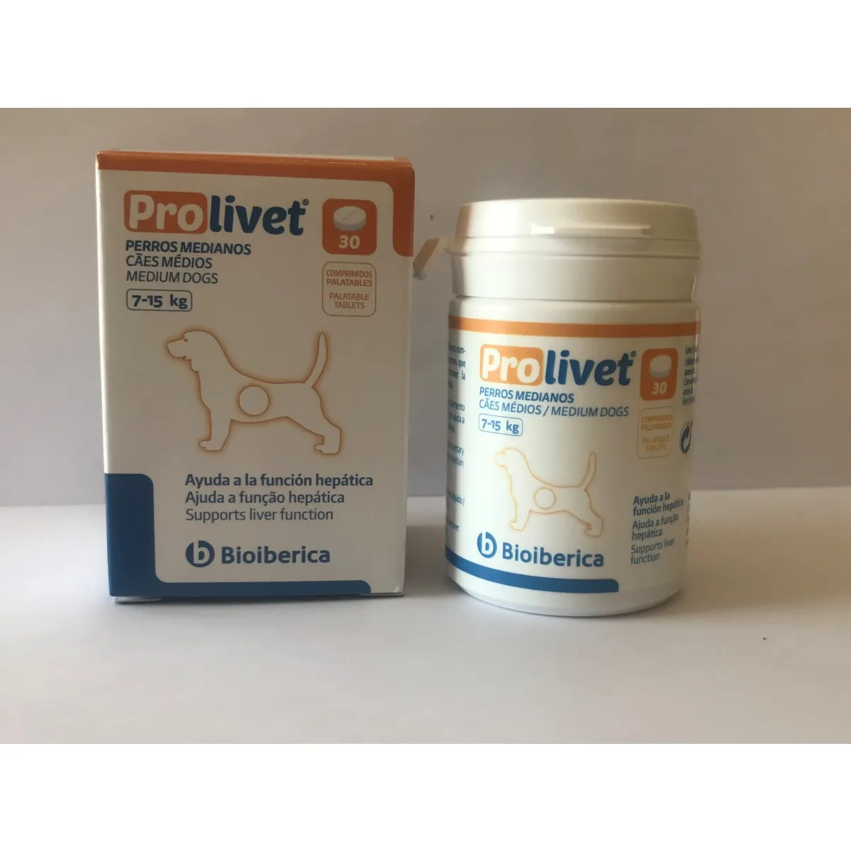BIOIBERICA PROLIVET MEDIUM DOGS TBL N30 - Tootepilt