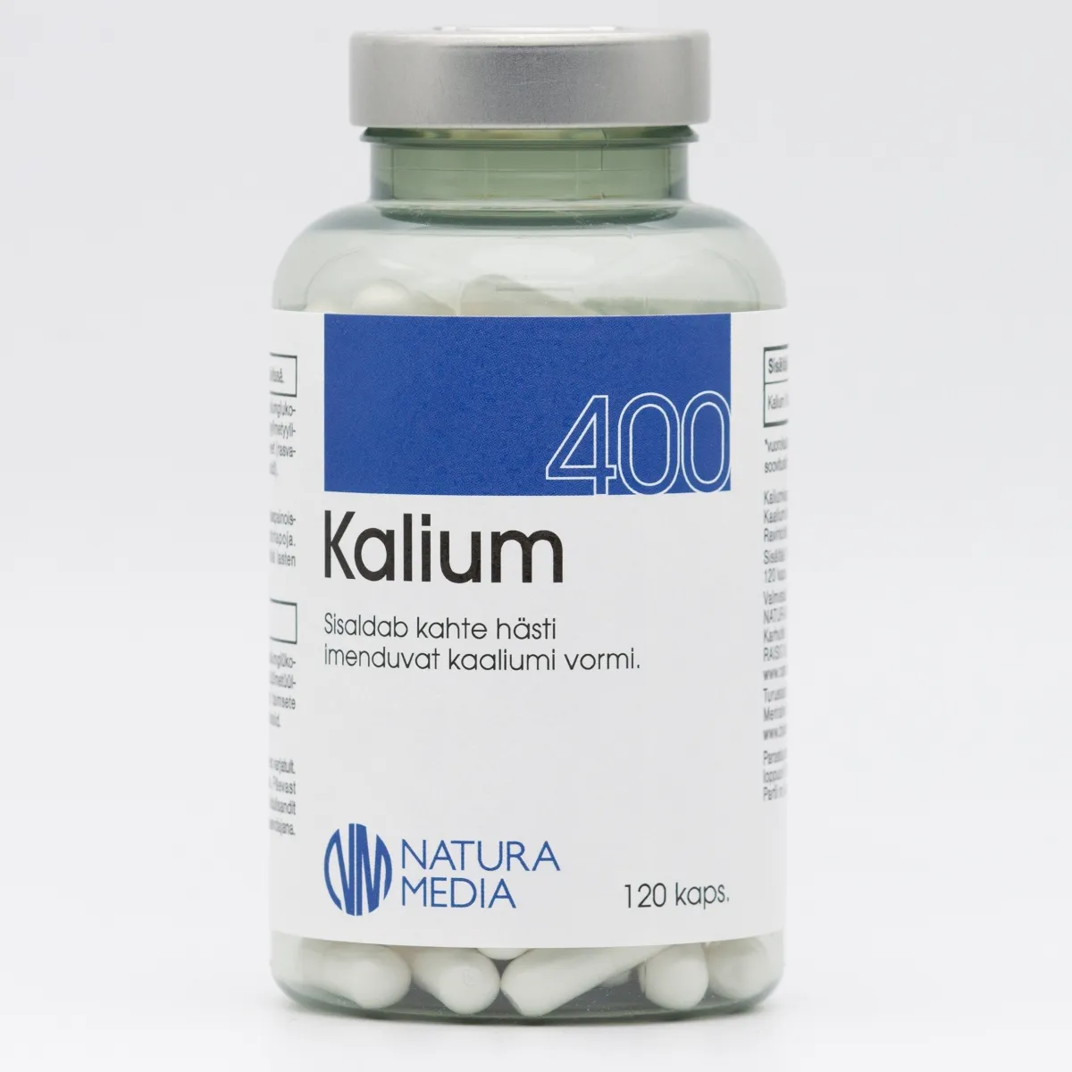 KAALIUM VAHVA KAPSLID 400MG N120 - Tootepilt