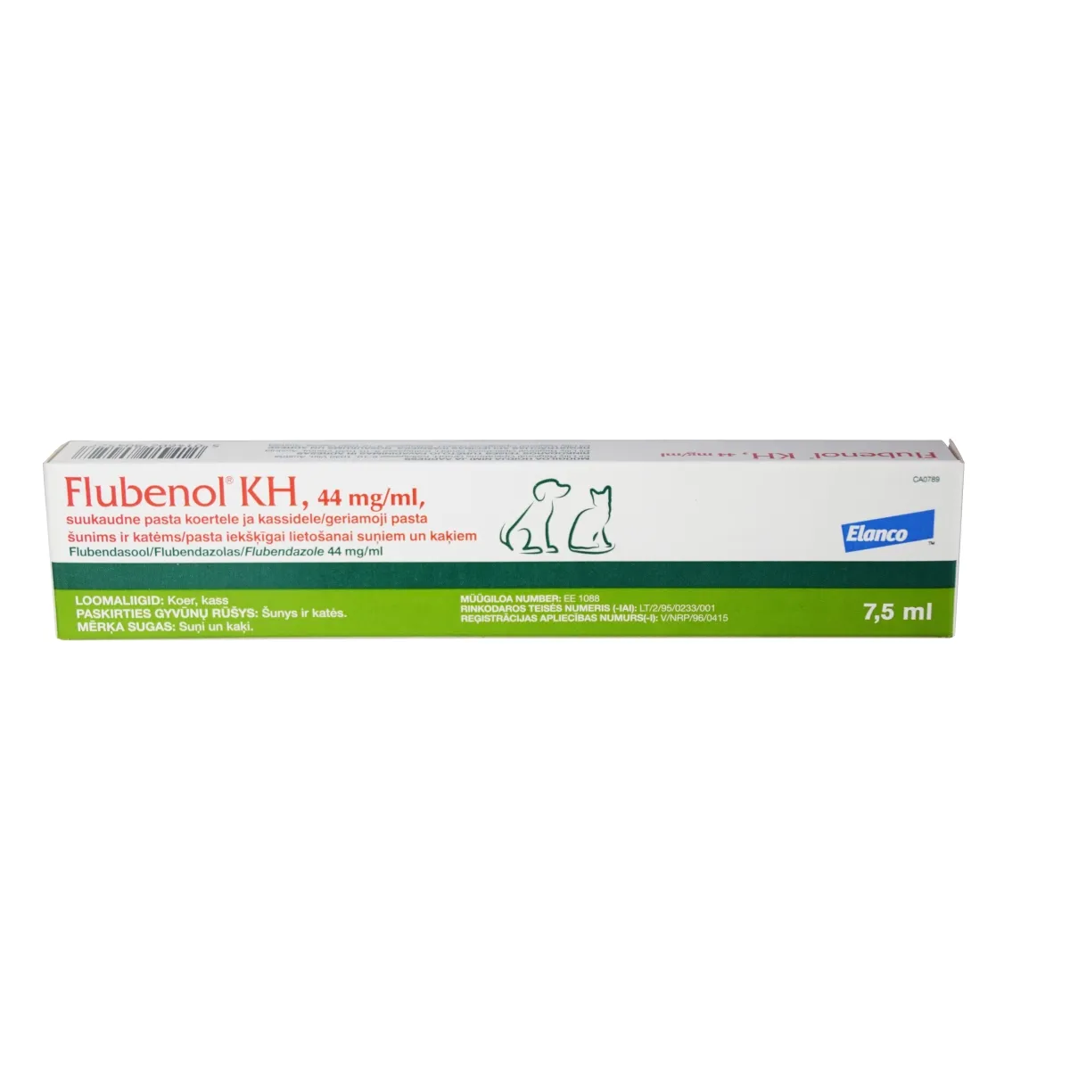 FLUBENOL KH SUUKAUDNE PASTA 44MG/1ML 7,5ML N1 - Tootepilt