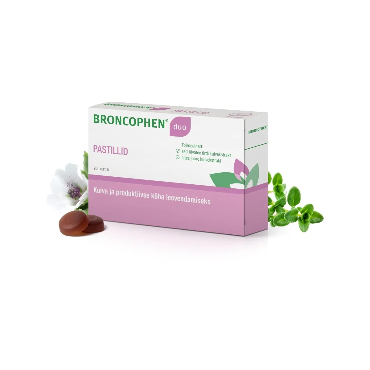 BRONCOPHEN DUO PASTILLID N20 - Tootepilt