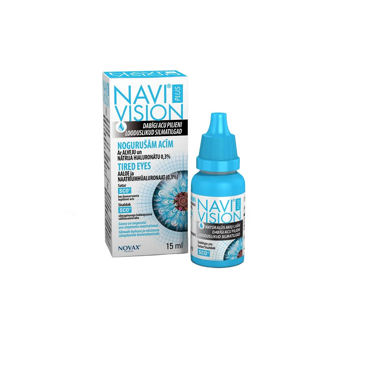 NAVI VISION PLUS TIRED EYE SILMATILGAD 15ML - Tootepilt