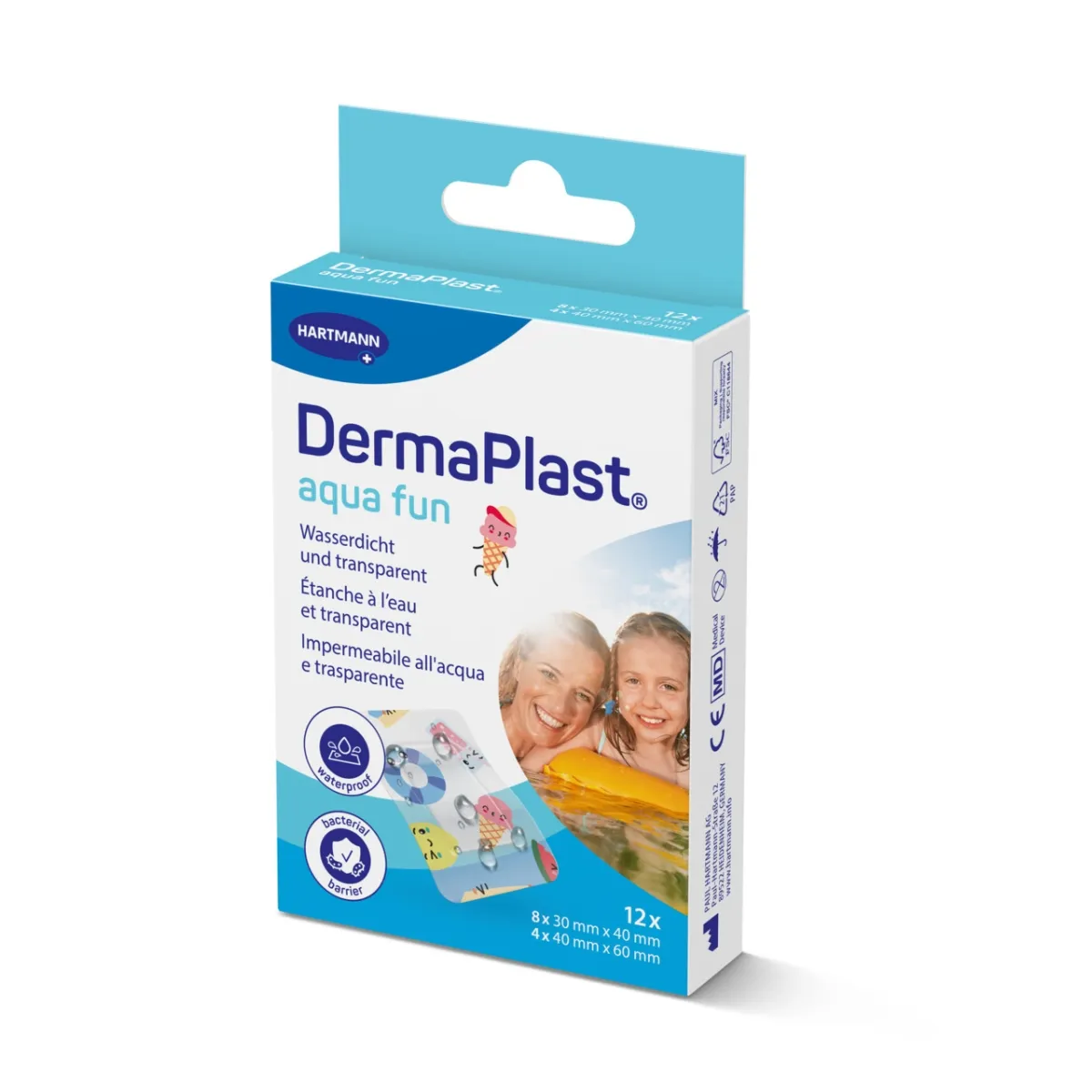 DERMAPLAST PLAASTRID AQUA FUN N12 - Tootepilt
