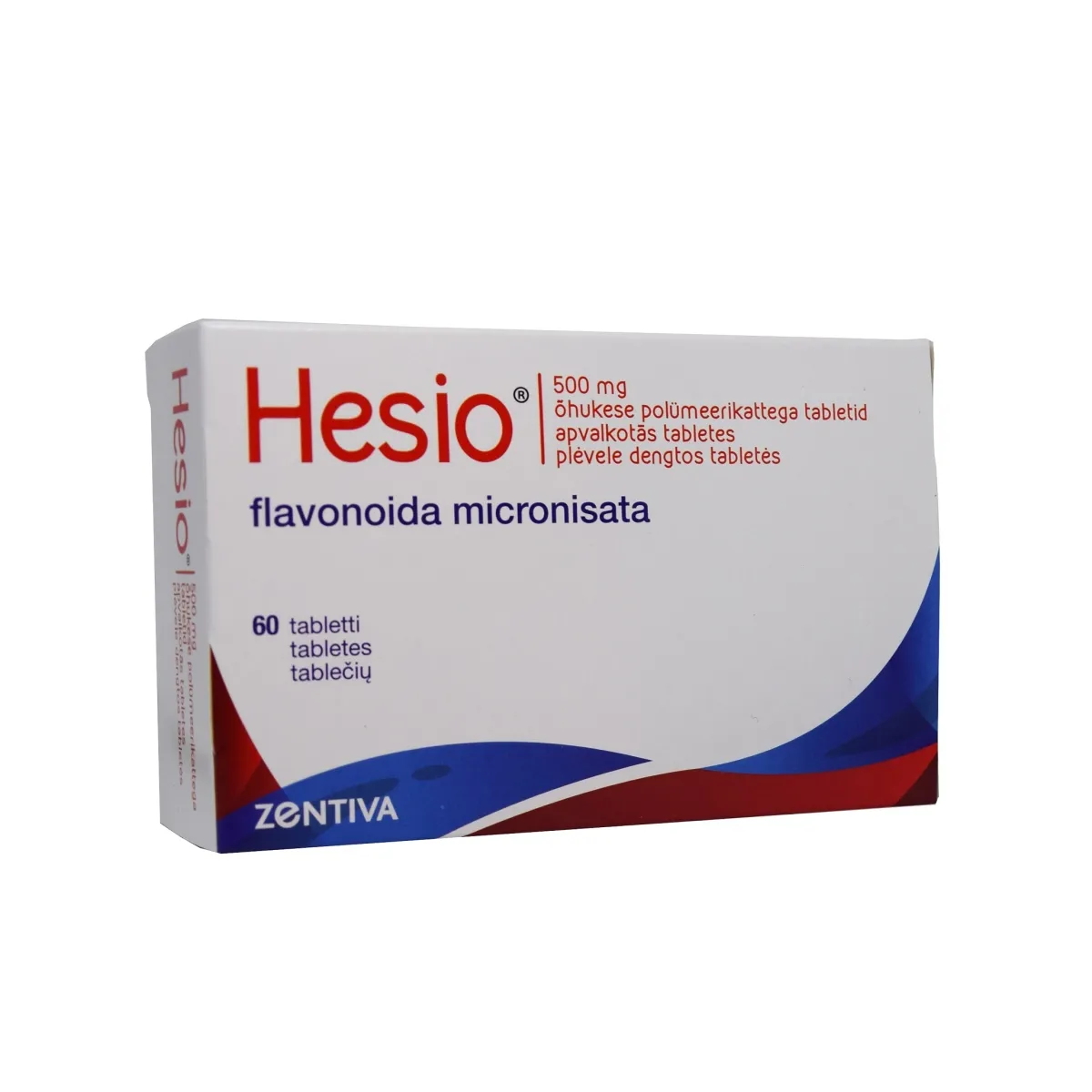 HESIO KATTEGA TBL 450MG+50MG N60 - Tootepilt