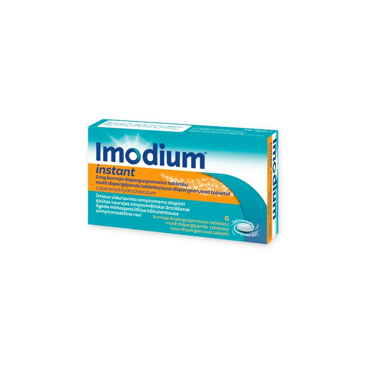 IMODIUM INSTANT TBL 2MG N6 - Tootepilt