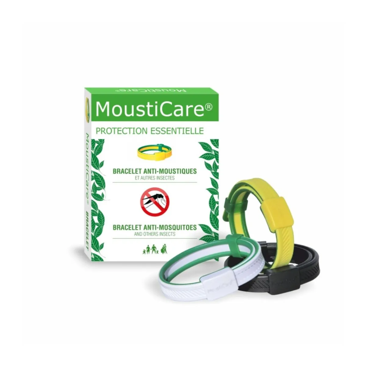 MOUSTICARE KÄEVÕRU VALGE N1 - Tootepilt