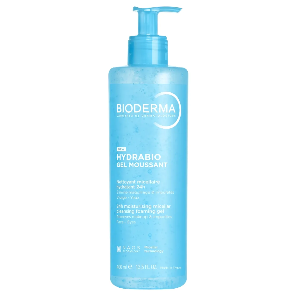BIODERMA HYDRABIO NÄOPESUGEEL 400ML - Tootepilt