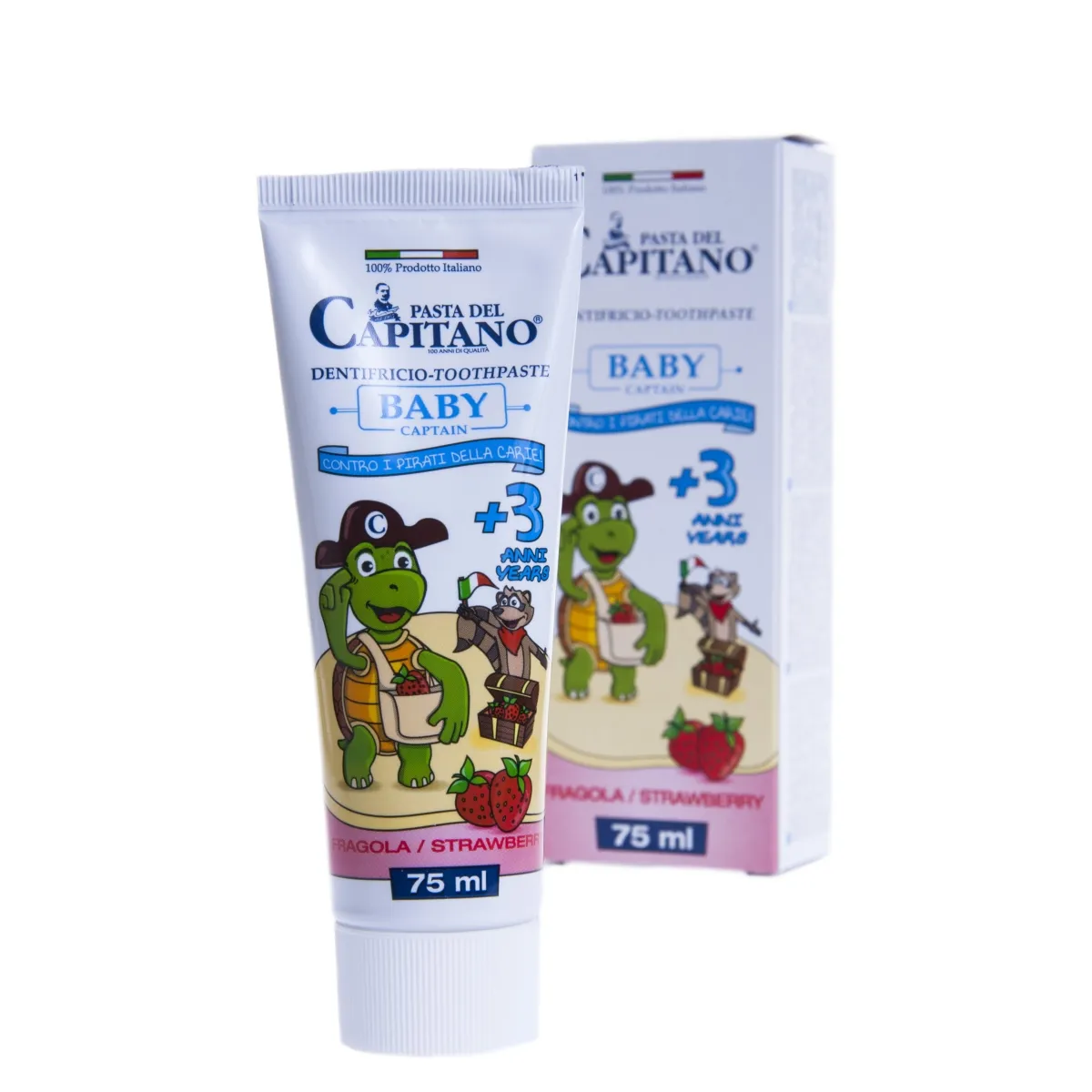 PASTA DEL CAPITANO BABY HAMBAGEEL MAASIKAS (3-6A) 75ML - Tootepilt