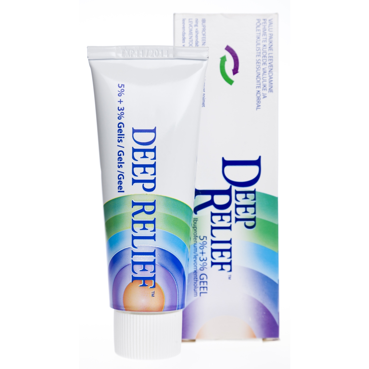 DEEP RELIEF GEEL 50MG+30MG/G 50G - Tootepilt