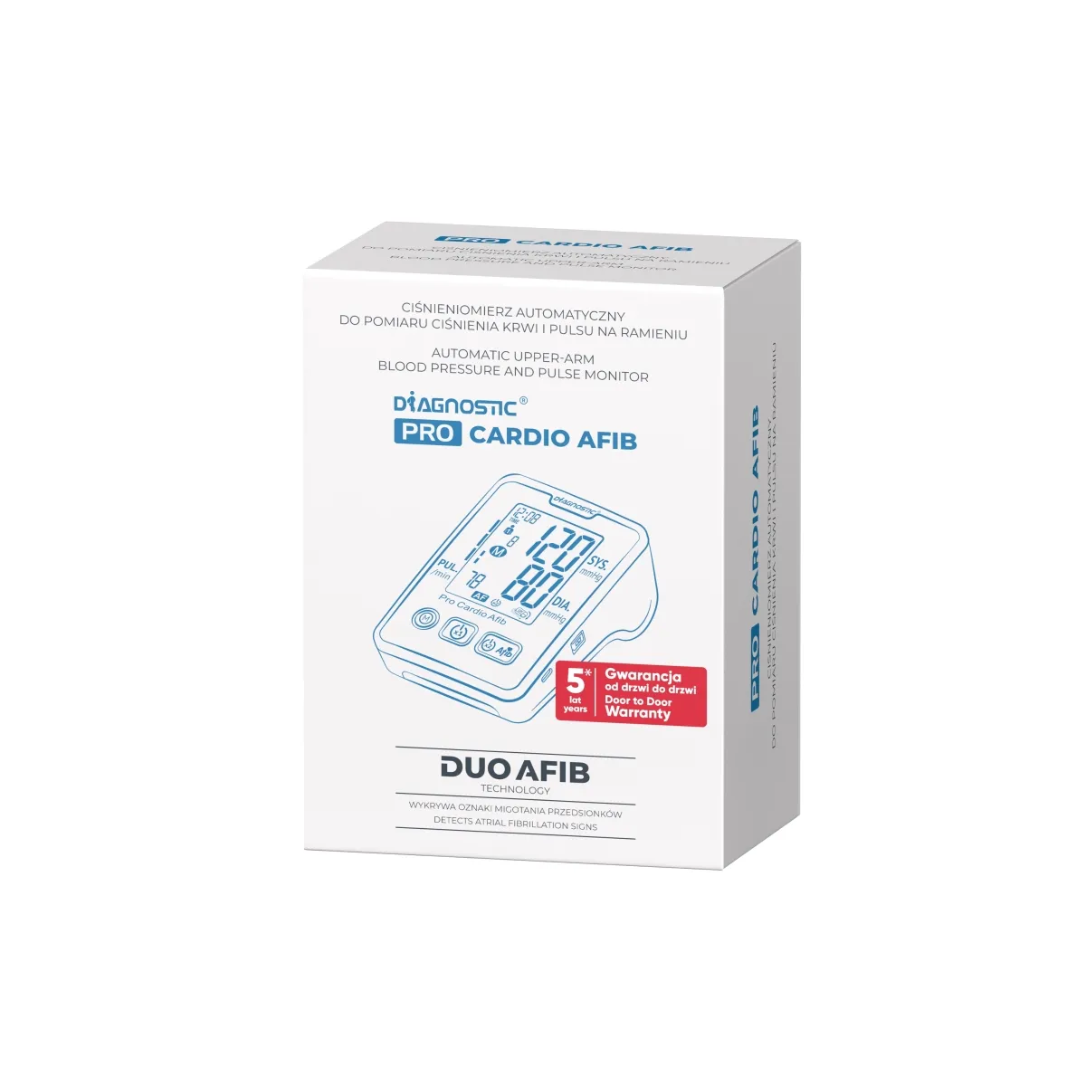 VERERÕHUAPARAAT DIAGNOSTIC PRO CARDIO AFIB - Tootepilt